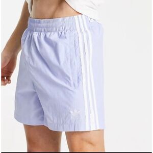 Adidas Originals Sprinter Shorts Violet Trefoil Stripe Men's Size XL NWT